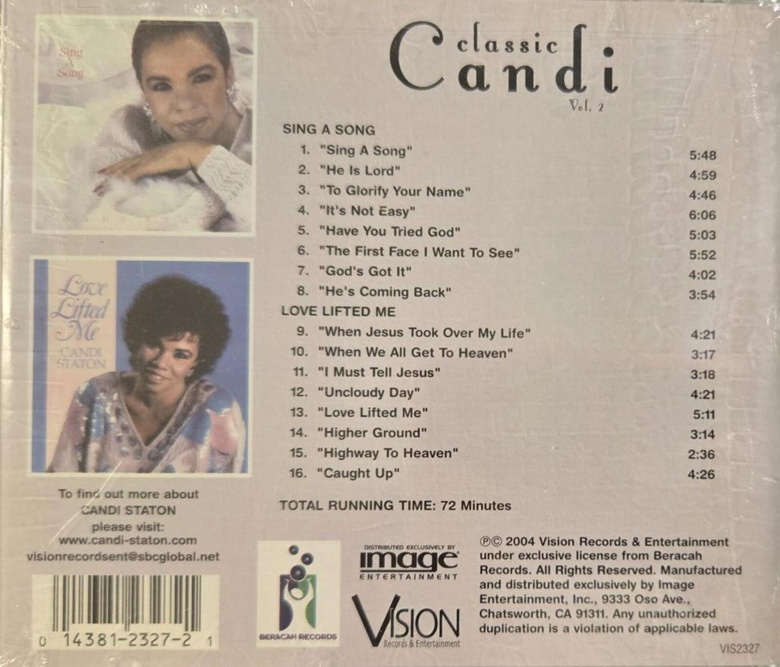 Classic Candi Vol. 2 2 Classic Albums on 1 CD New