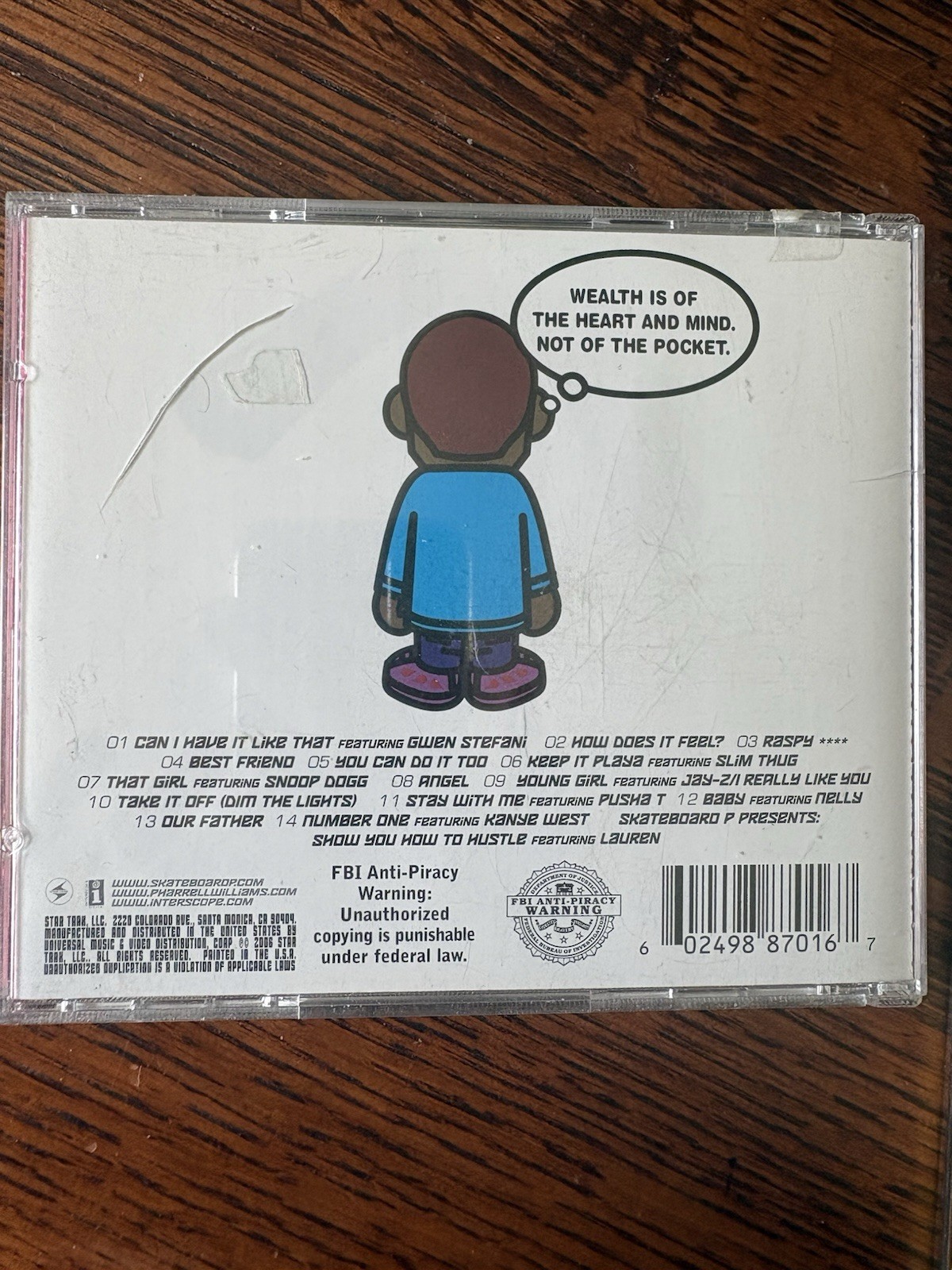 ILOT OF 2 PHARRELL Williams CDs In My Mind Blue Ice Cream Explicit AND GIRL