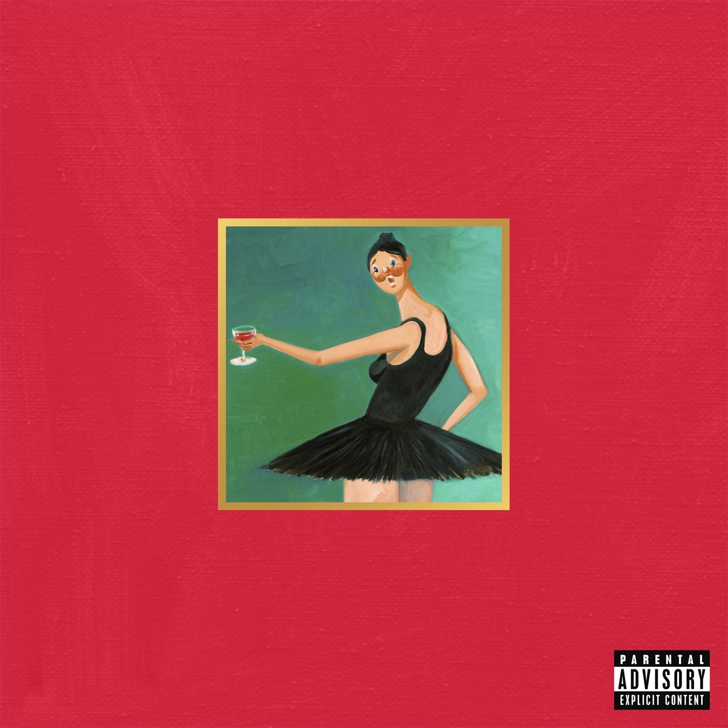 Kanye West My Beautiful Dark Twisted Fantasy explicit_lyrics (CD)