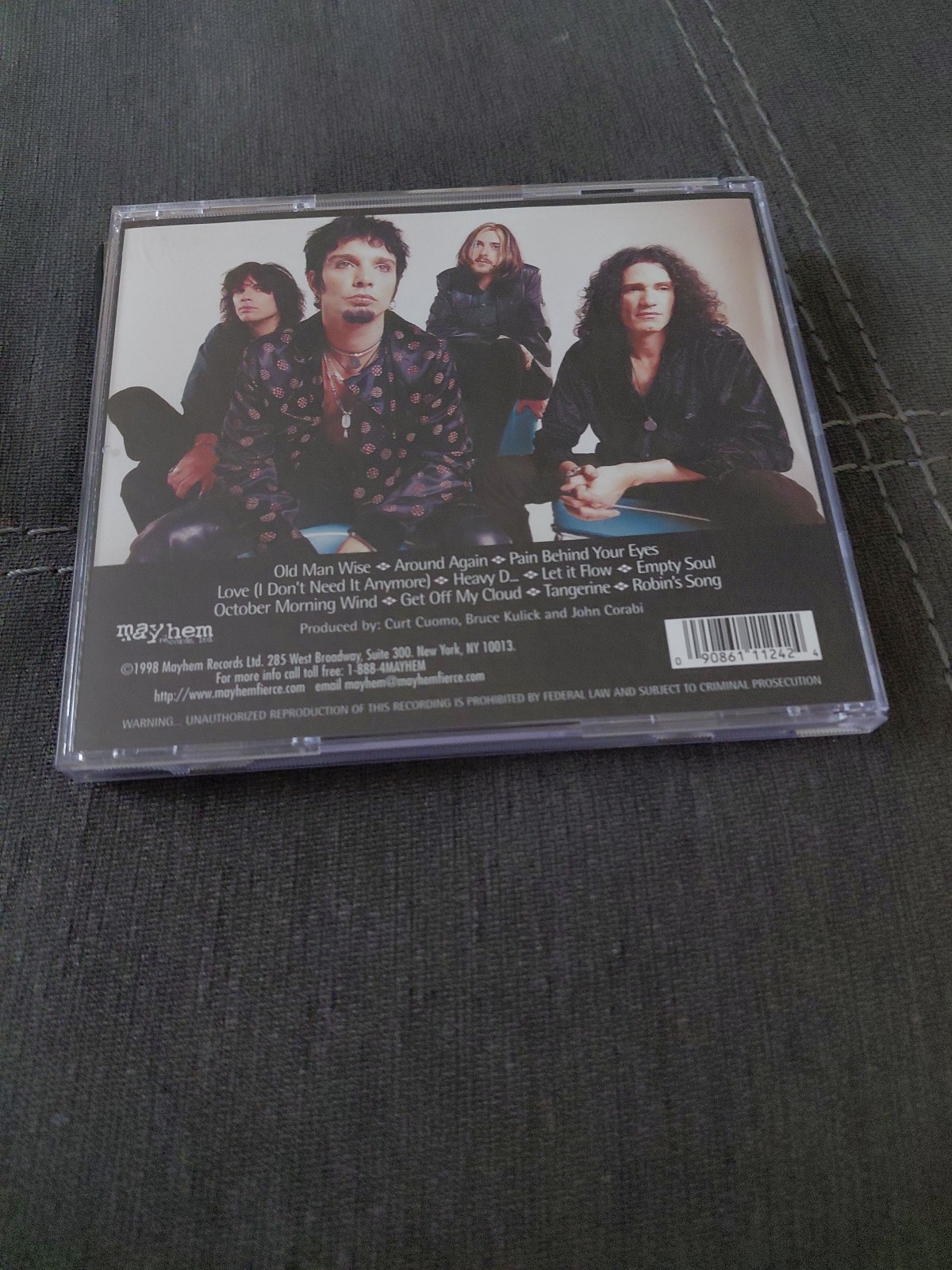 Union -2 CD Self Titled - John Corabi - Bruce Kulick - Rare CD 1998