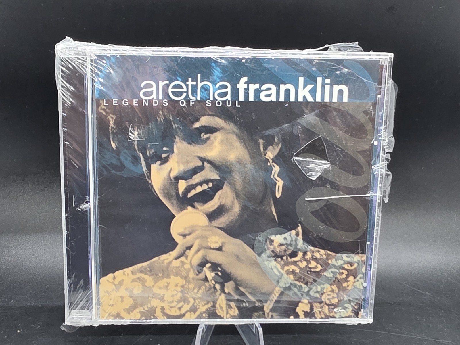 Aretha Franklin Legends of Soul (CD)New*Rips In Plastic Hairline Cracks 20 Track
