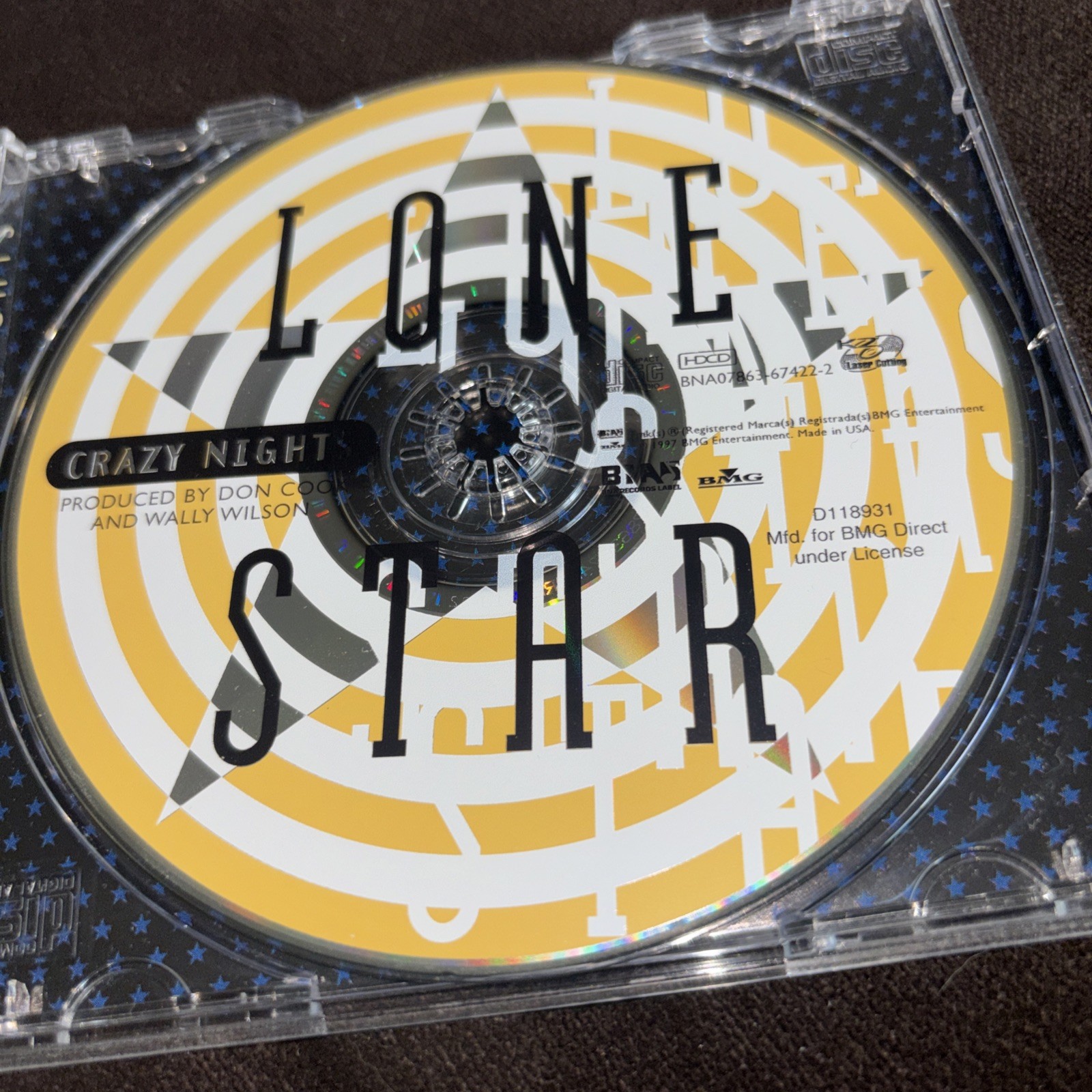 Crazy Nights by Lonestar Country - AUDIO CD ** CD ONLY**