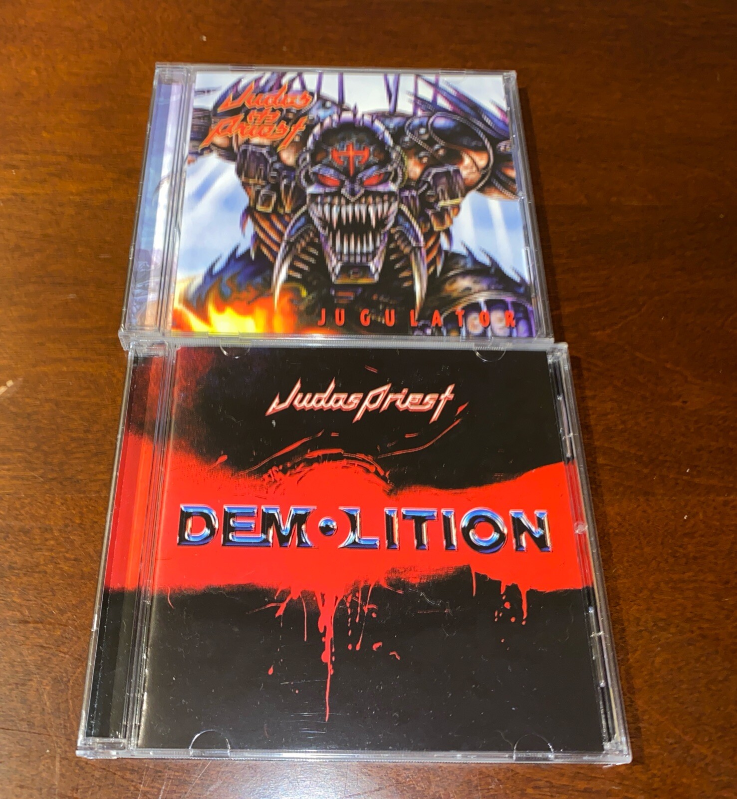 Judas Priest - JUGULATOR & DEMOLITION - Ripper Owens Judas Priest Mint Originals