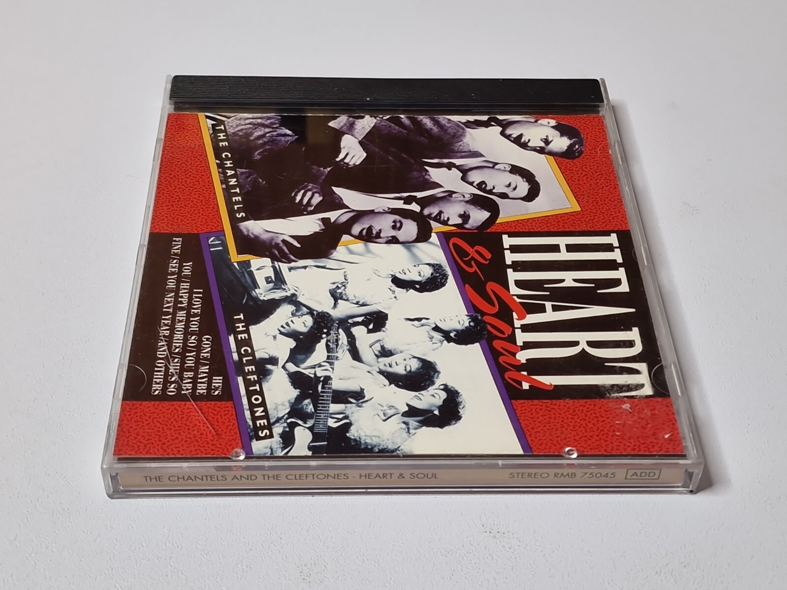 The Chantels and the Cleftones - Heart & Soul (CD Album, 1992) Stereo RMB 75045