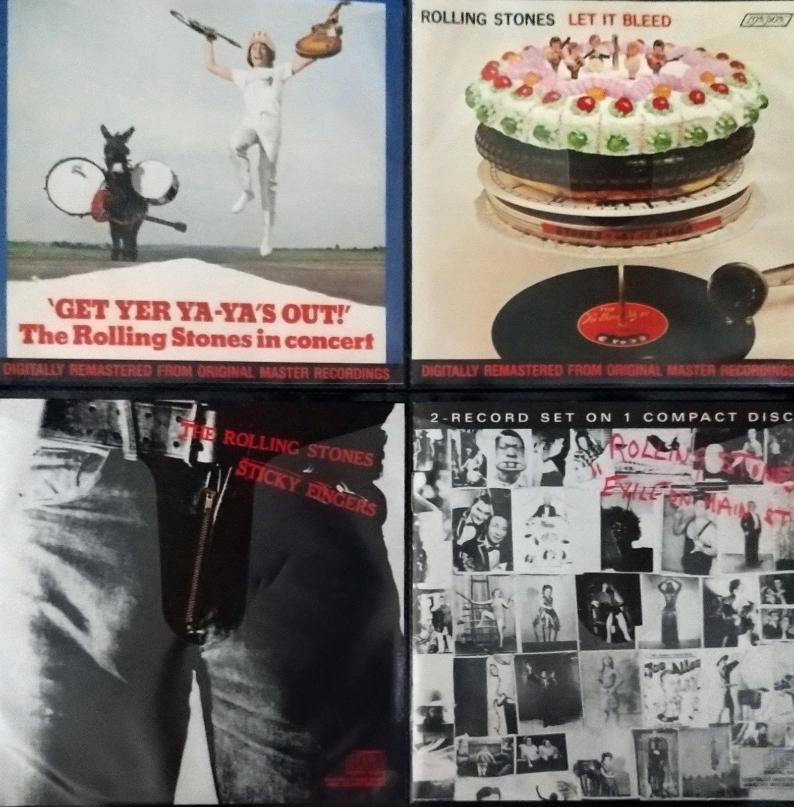 Huge ROLLING STONES CD Collection / Includes Original Discs, Box Sets, Rarities!