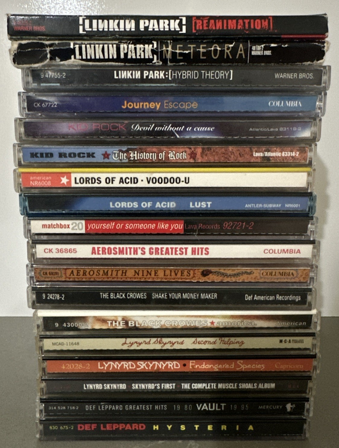 CD Lot 18 Various Artists Mixed ROCK/ALTERNATIVE ParentalAdvisoryExplicitContent