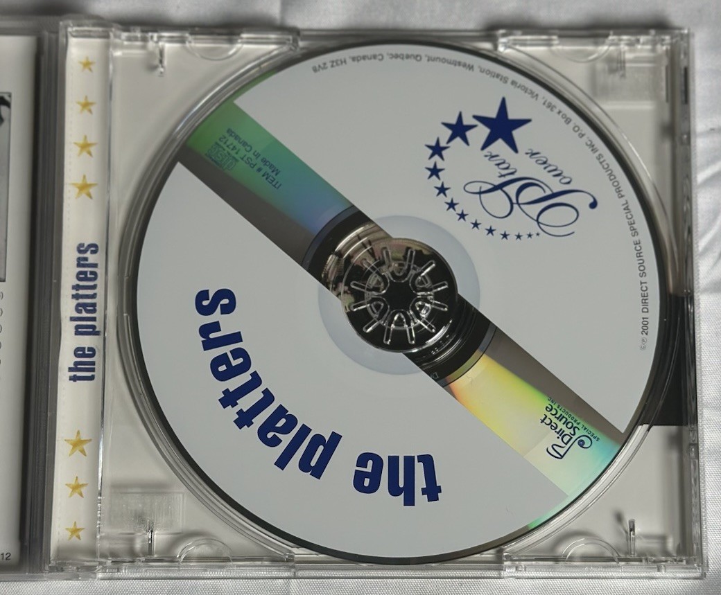 The Platters Star Power CD Greatest Hits Doo-Wop Soul Classic Collection