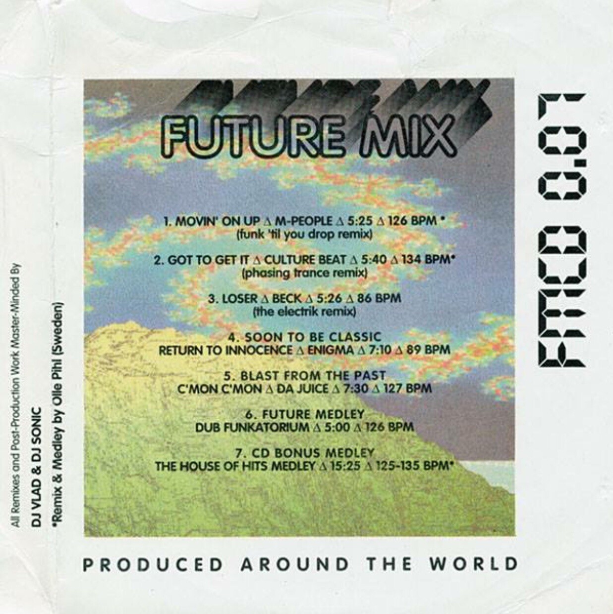Future Mixx Remix-new Set Of 8 SEALED-FREE Remix CDs W/PURCHASE