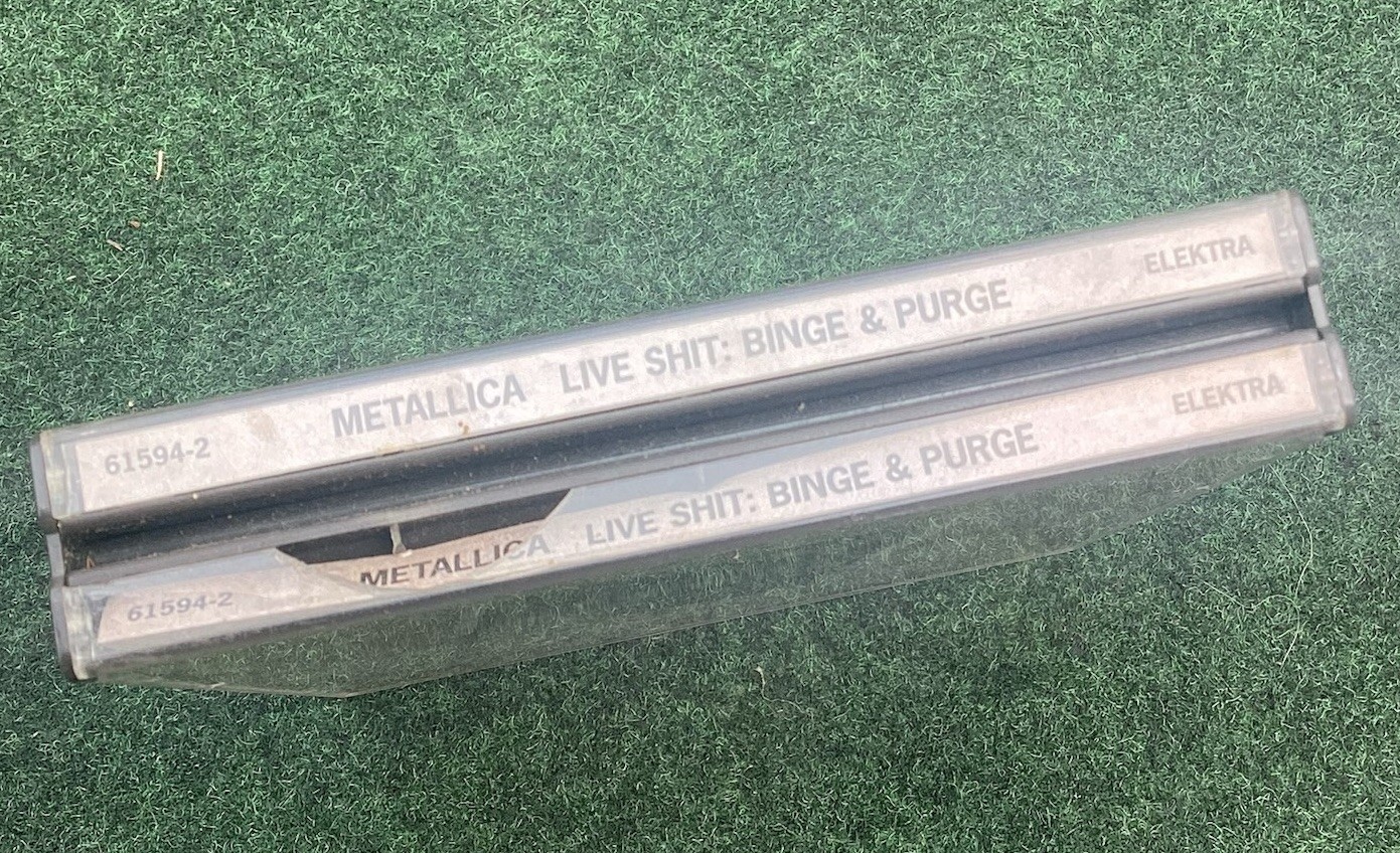 METALLICA Live Shit: Binge And Purge Mexico City 3 CD Box Set/1993 Case Crack