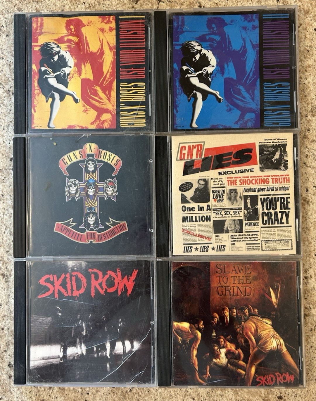 Hard Rock/Rock Music CD Lot Of 32 Different Titles (Mostly 1980’s Era)