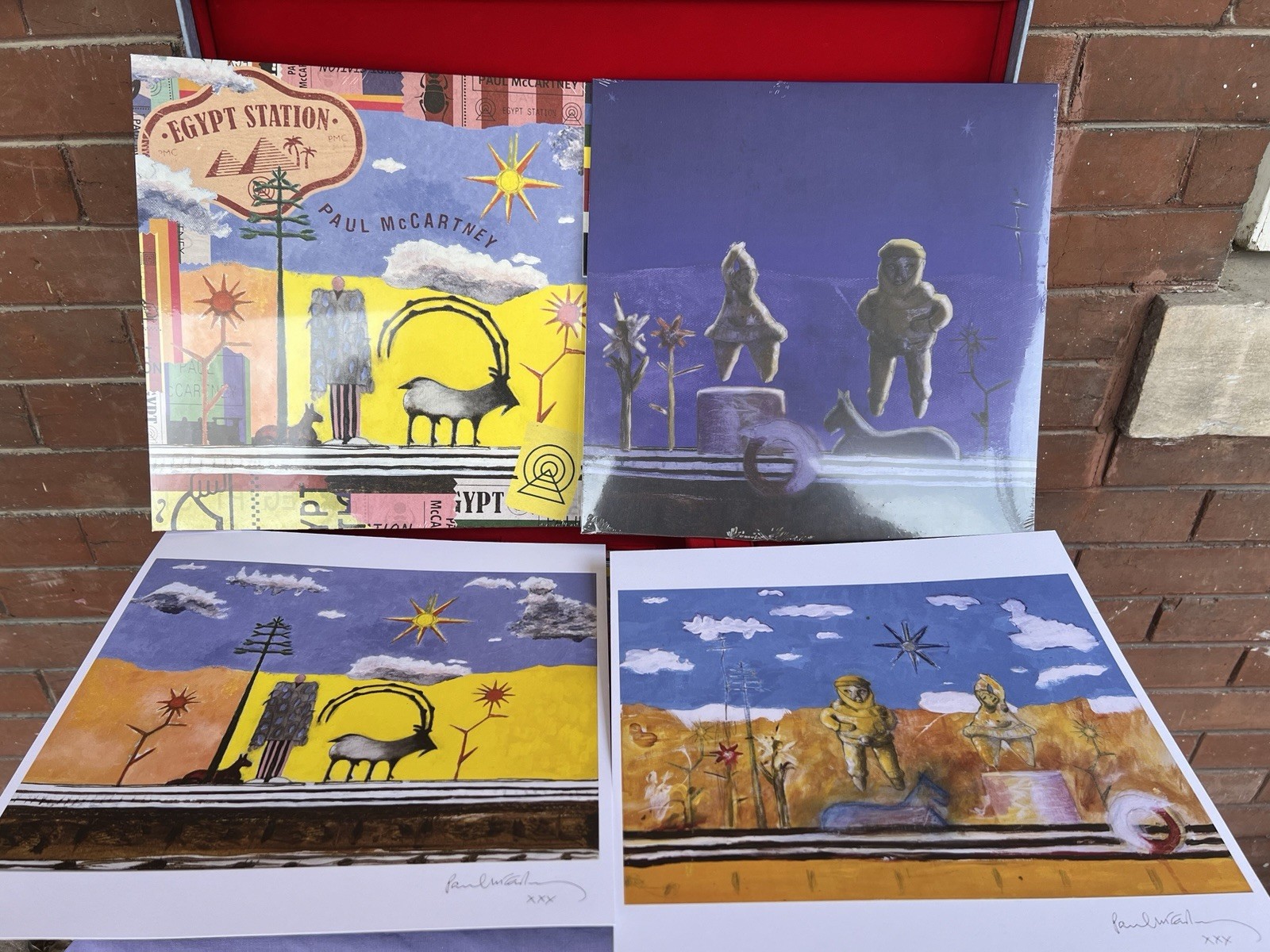 Paul McCartney Egypt Station Limited Edition Blue Box Set CD Capitol 2018
