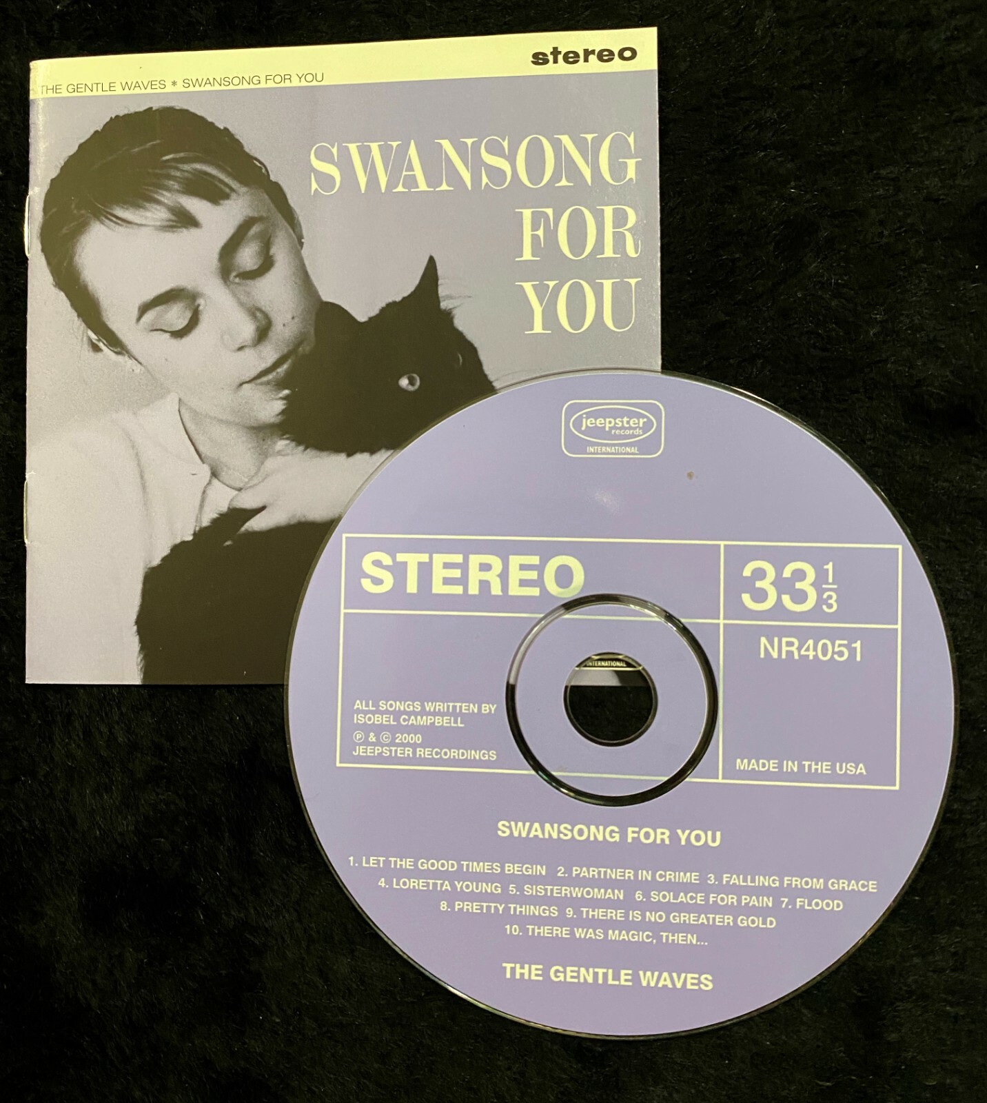 Audio CD - SWANSONG FOR YOU - The Gentle Waves - Excellent (EX) WORLDWIDE SHIP
