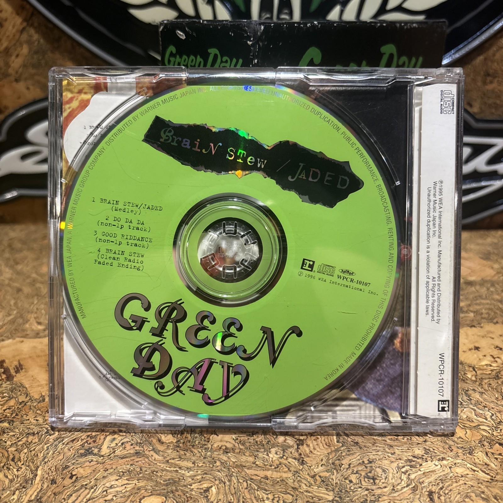 GREEN DAY Singles Box 7 CD Set Music Collection Working Condition Pre-Owned RARE