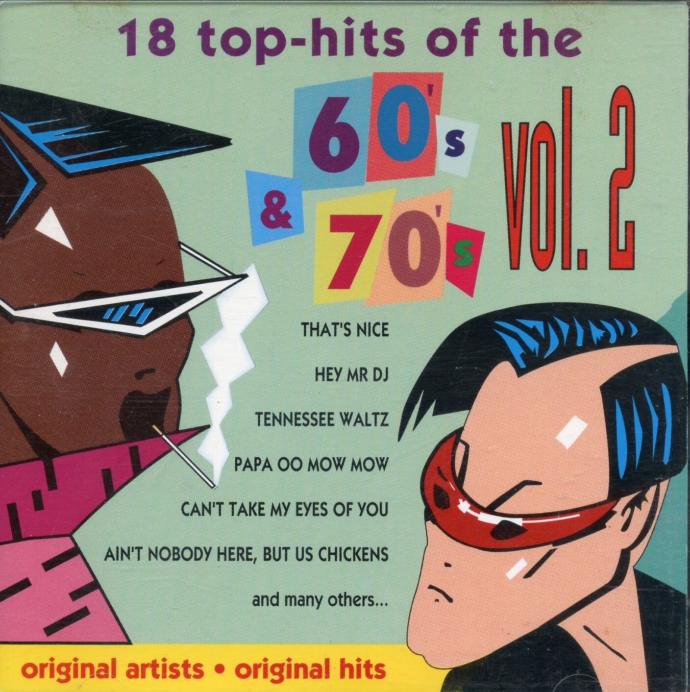 Top Hits of the 60s & 70s Vol 2 Belgium CD Roman Reed Merino Costa Jaye Bros