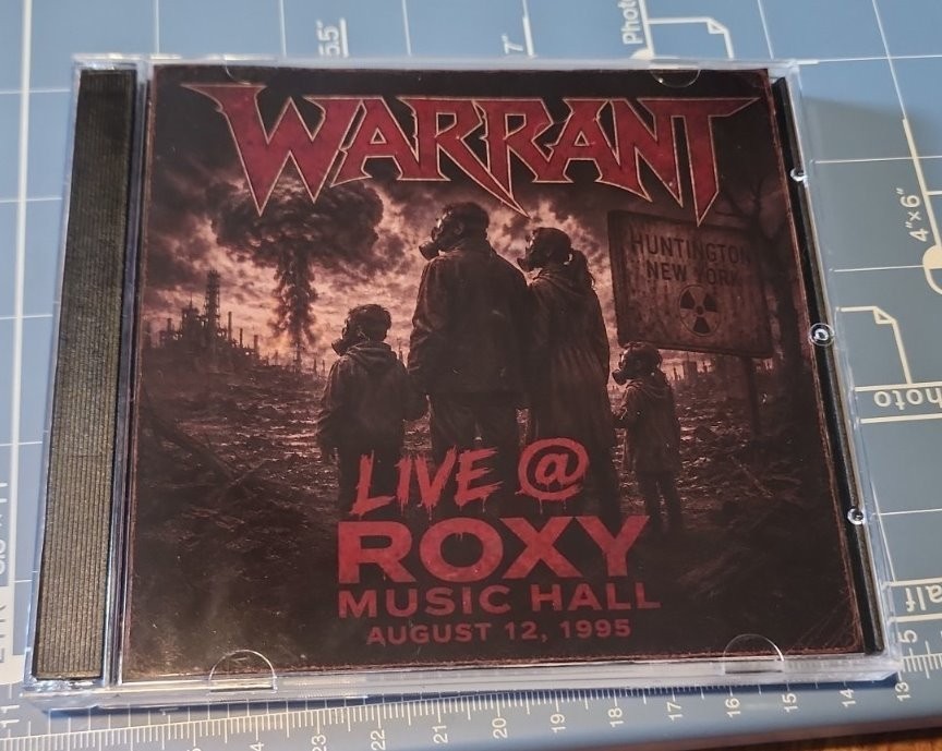 Warrant - Live @Roxy Music Hall in Huntington, NY - August 12, 1995 (2 cd)