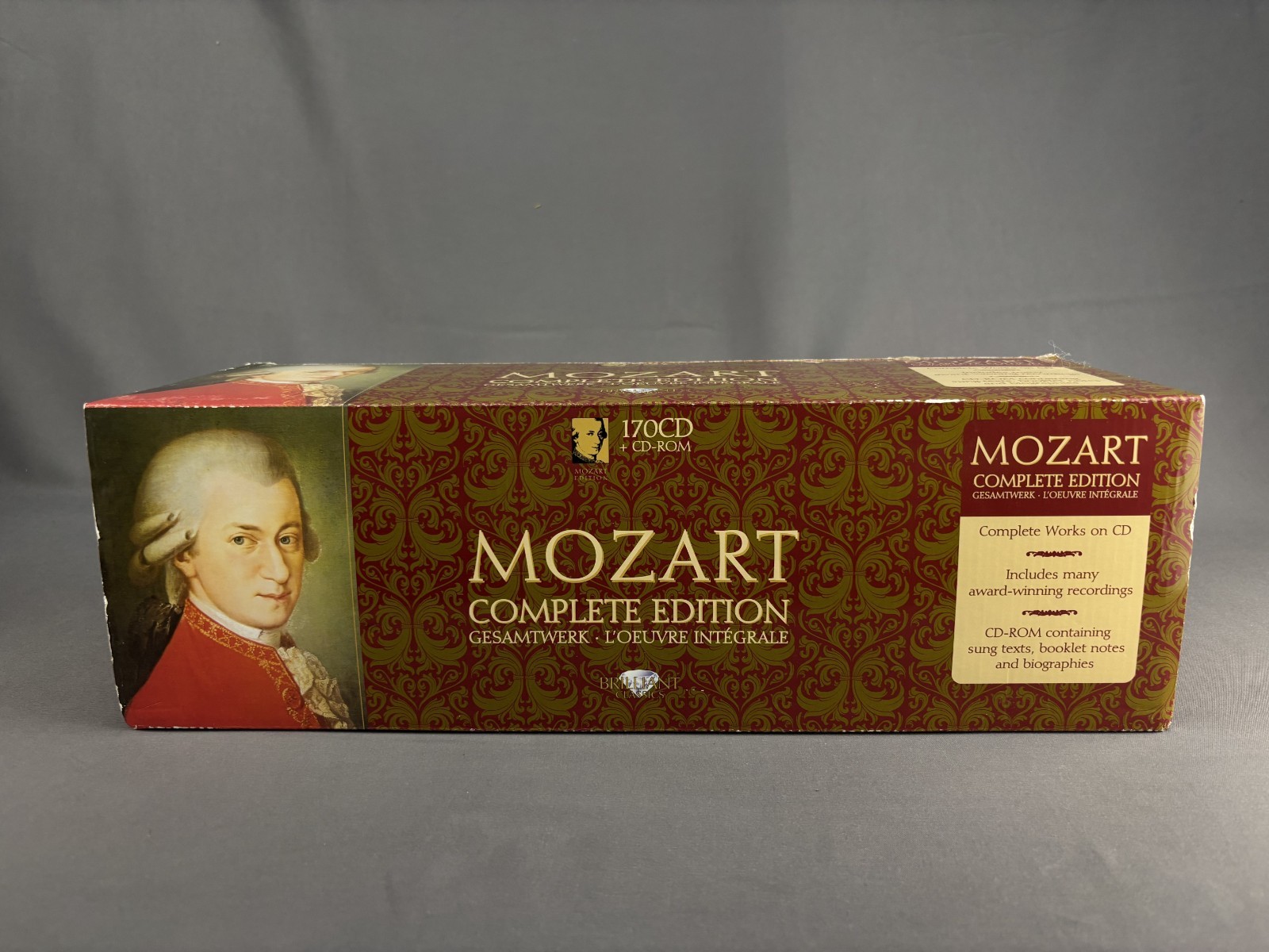 Brilliant Classics Mozart Complete Edition Box Set, 170 CDs +CD-ROM (2006)