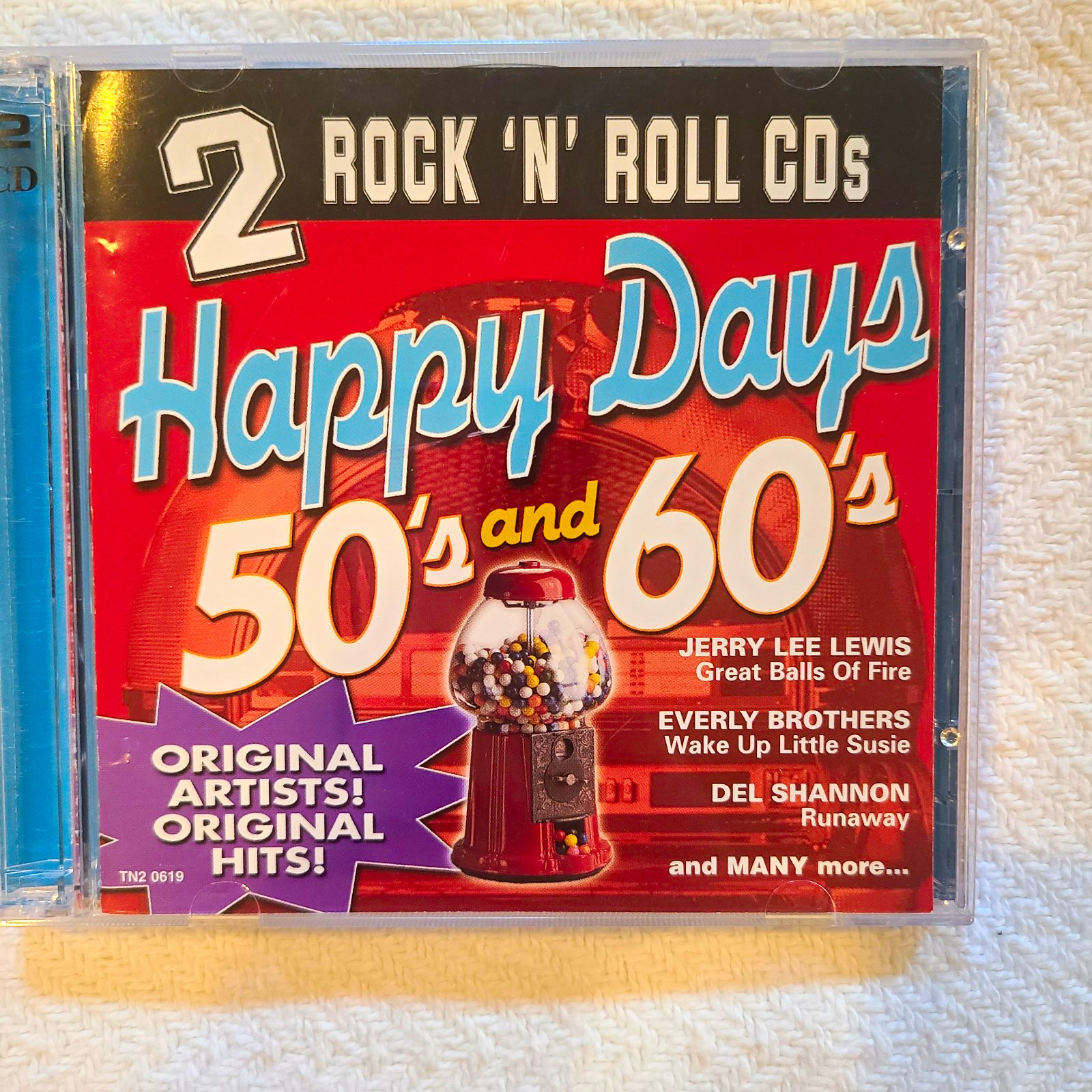 Happy Days 50's & 60's – Rock 'n' Roll Compilation CD 2002 Madacy TN2 0619