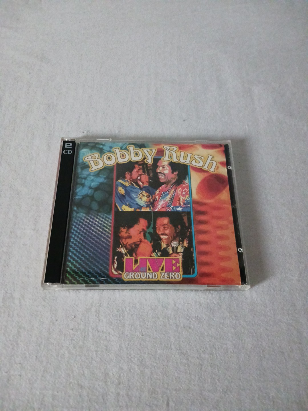 BOBBY RUSH - Live At Ground Zero - 2 CD Set - EUC - RARE