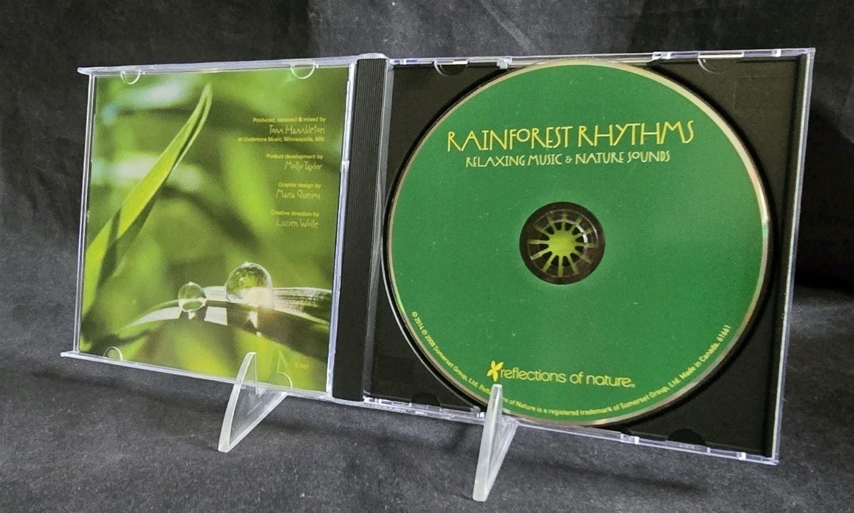Rainforest Rhythms Relaxing Music and Nature Sounds (CD) 2008, Allegro Music