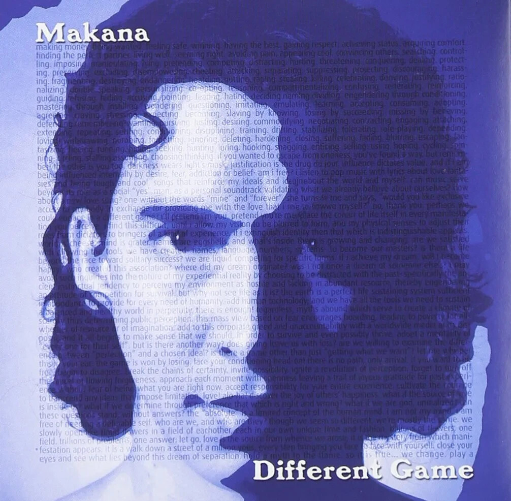 Different Game [Digipak] by Makana (CD, 2008, Punahele Productions) NEW, Digipak