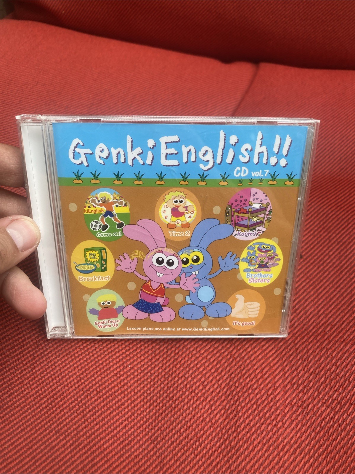 Genki English Vol. 7 CD PC Japanese English Lessons Excellent Condition