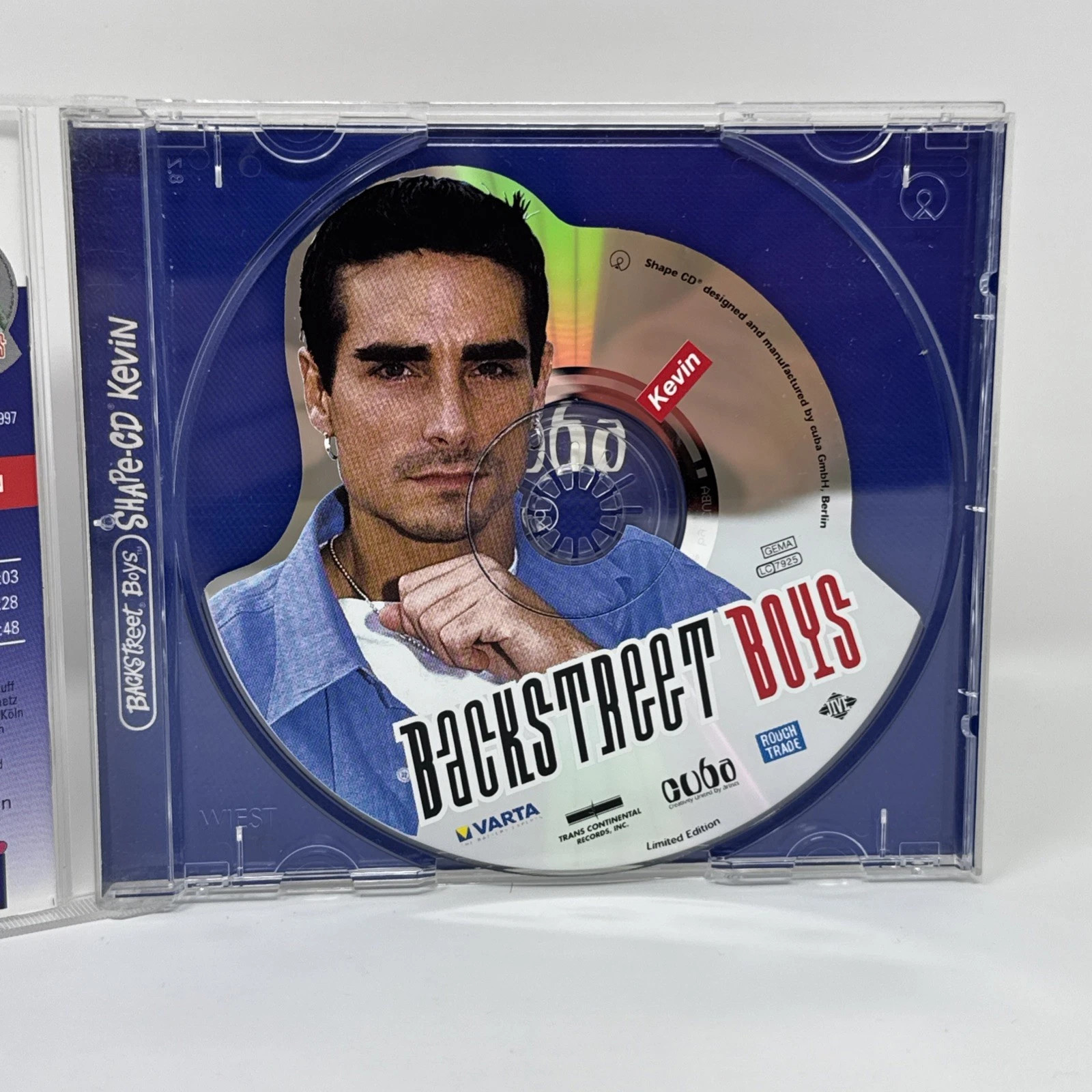 Backstreet Boys - Kevin (Shaped Disc) CD-Shape Promotional compact disc #2050397