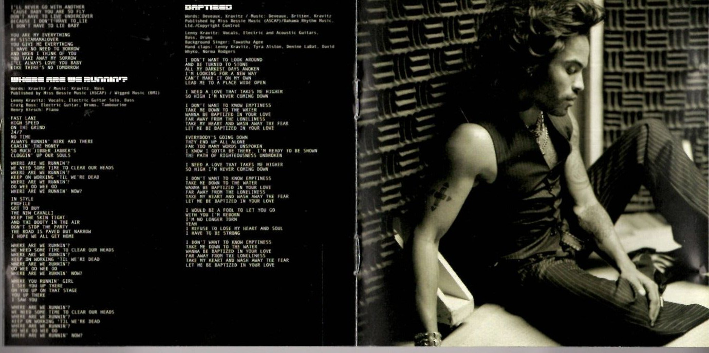 Lenny Kravitz CD Virgin/EMI Records, 2004, 84145-2, Baptism ~ VG+