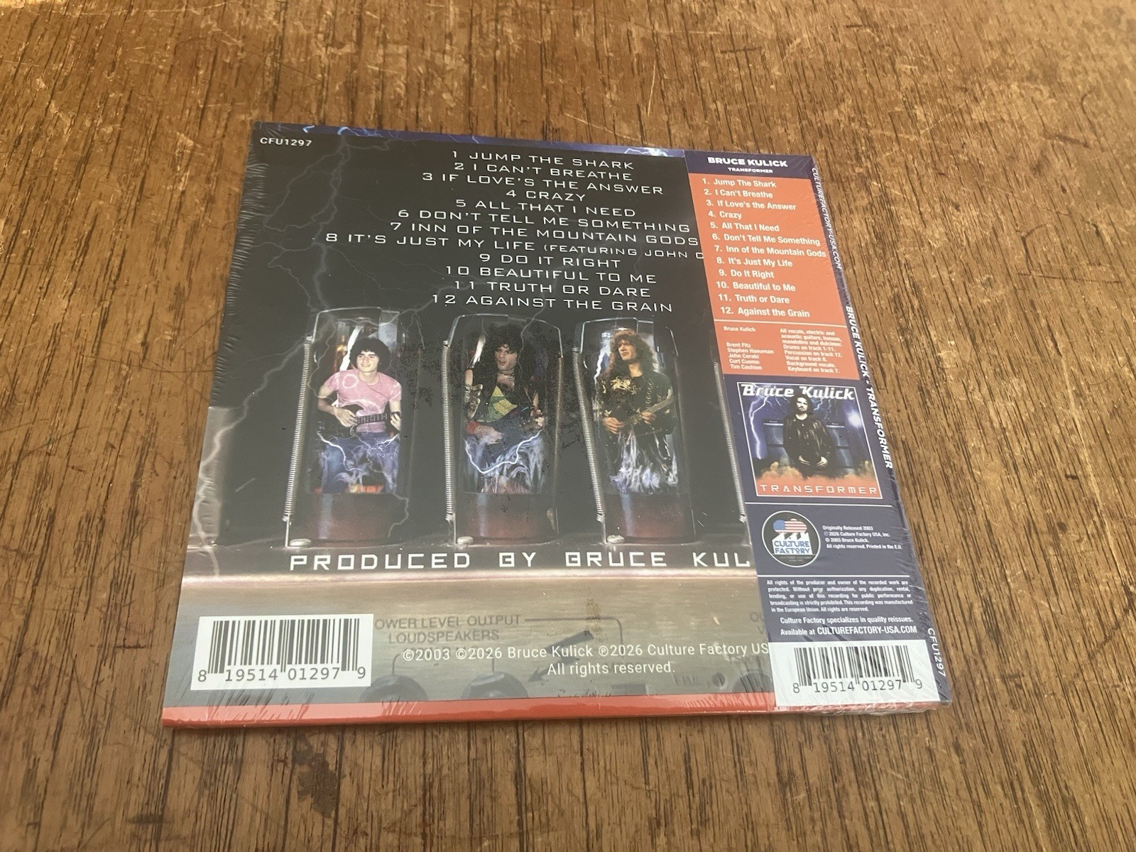 BRUCE KULICK Transformer CD 2026 New RECORD STORE DAY Exclusive RSD KISS