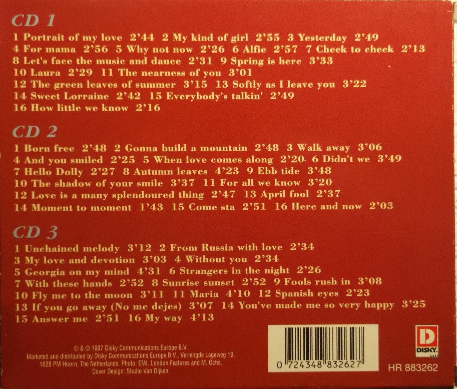 Matt Monro - Moment To Moment 3 CD Box Set