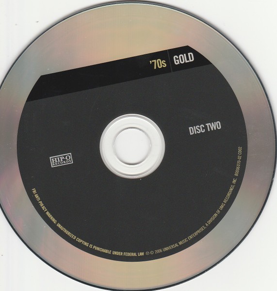 ’70s Gold – 2006 US Hip‑O/Universal 2CD Compilation • B0006070‑02
