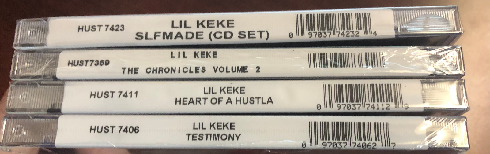 LIL KEKE CDs Lot (4) Factory Sealed Original Pressing Chronicles 2, Slfmade, DVD