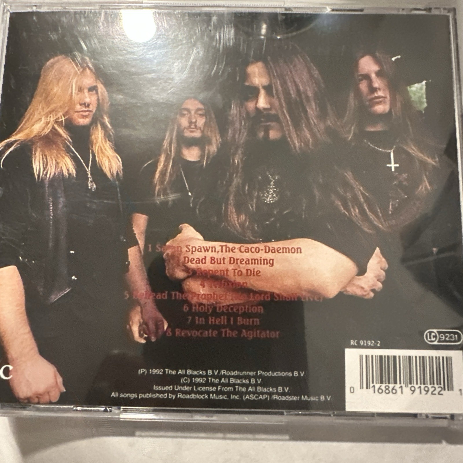 Deicide - Legion CD 1992 R/C Records - RCD 9192-2 [1ST PRESSING] *EU