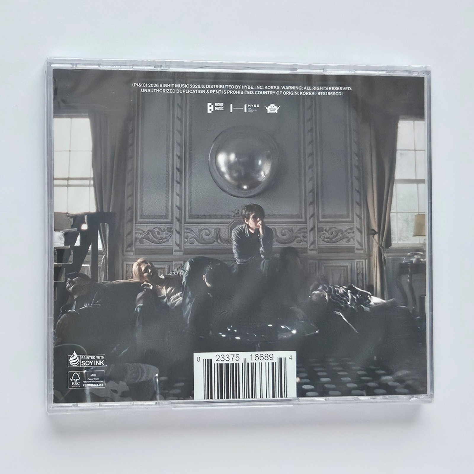 BTS NORMAL CD Single Original & Instrumental ARIRANG