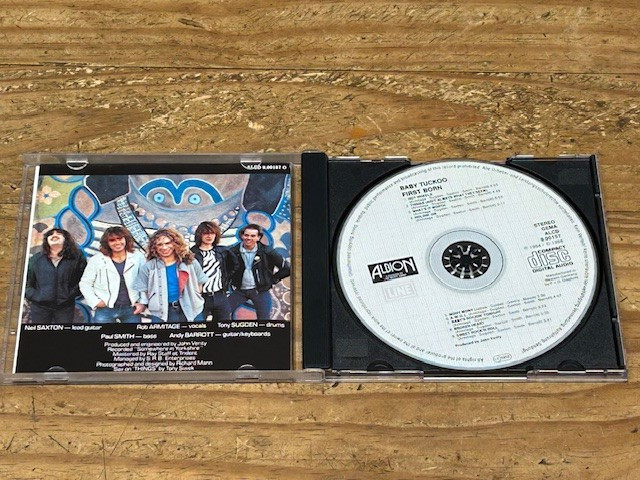 Baby Tuckoo - First Born CD. Rare 1st edition 1986 German import on Line Records