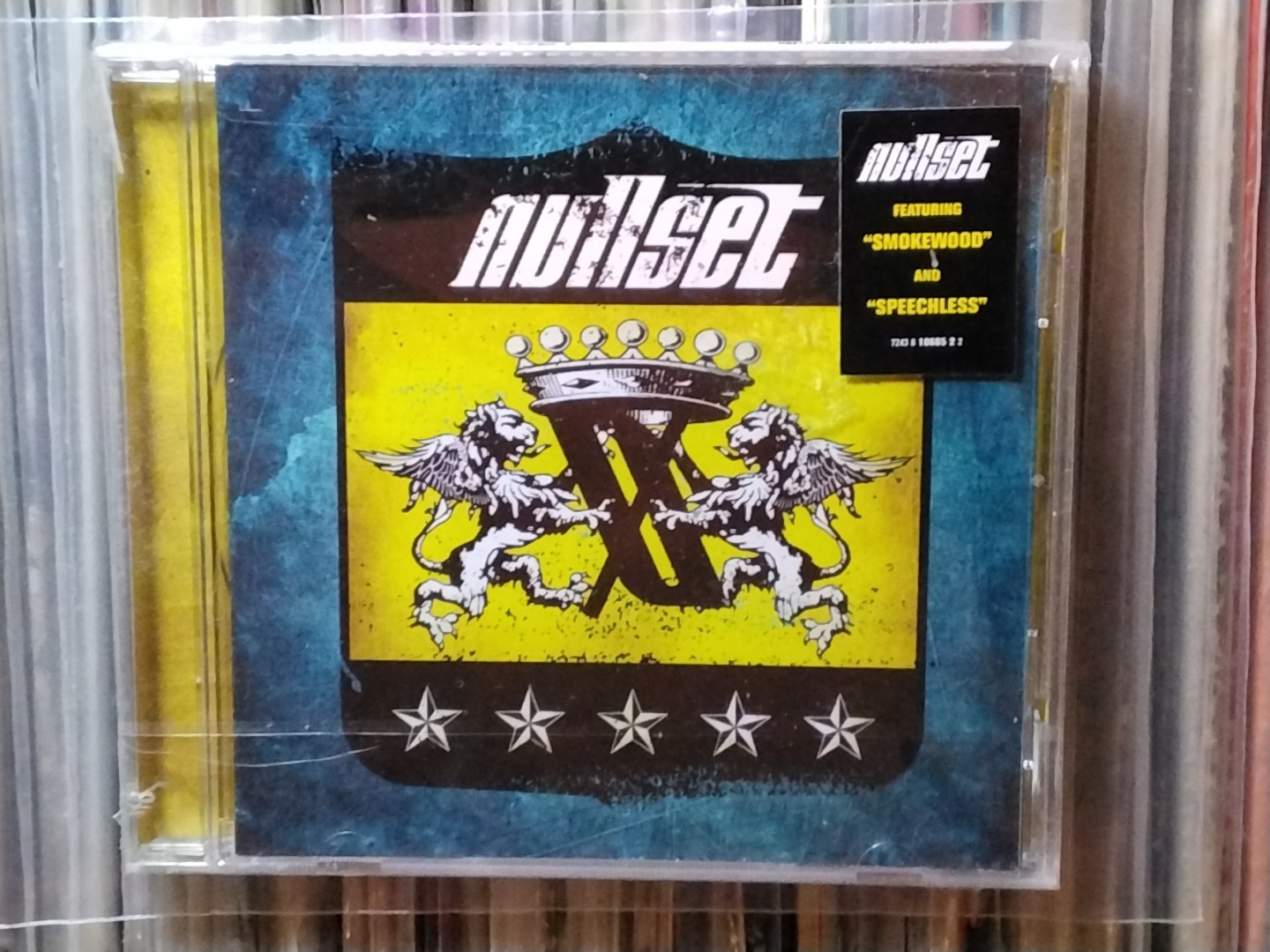 RARE Nullset CD Debut USA EDITION Hype Sticker Sealed ORIGINAL Cover RAP METAL