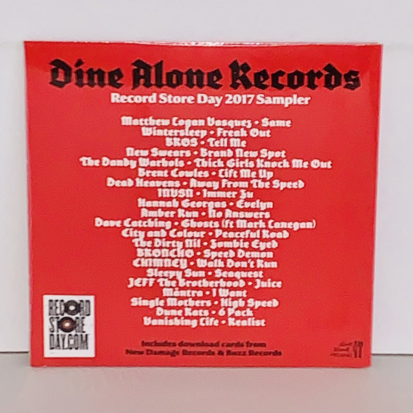 Factory Sealed Record Store Day Dine Alone Records by Various Artists CD
