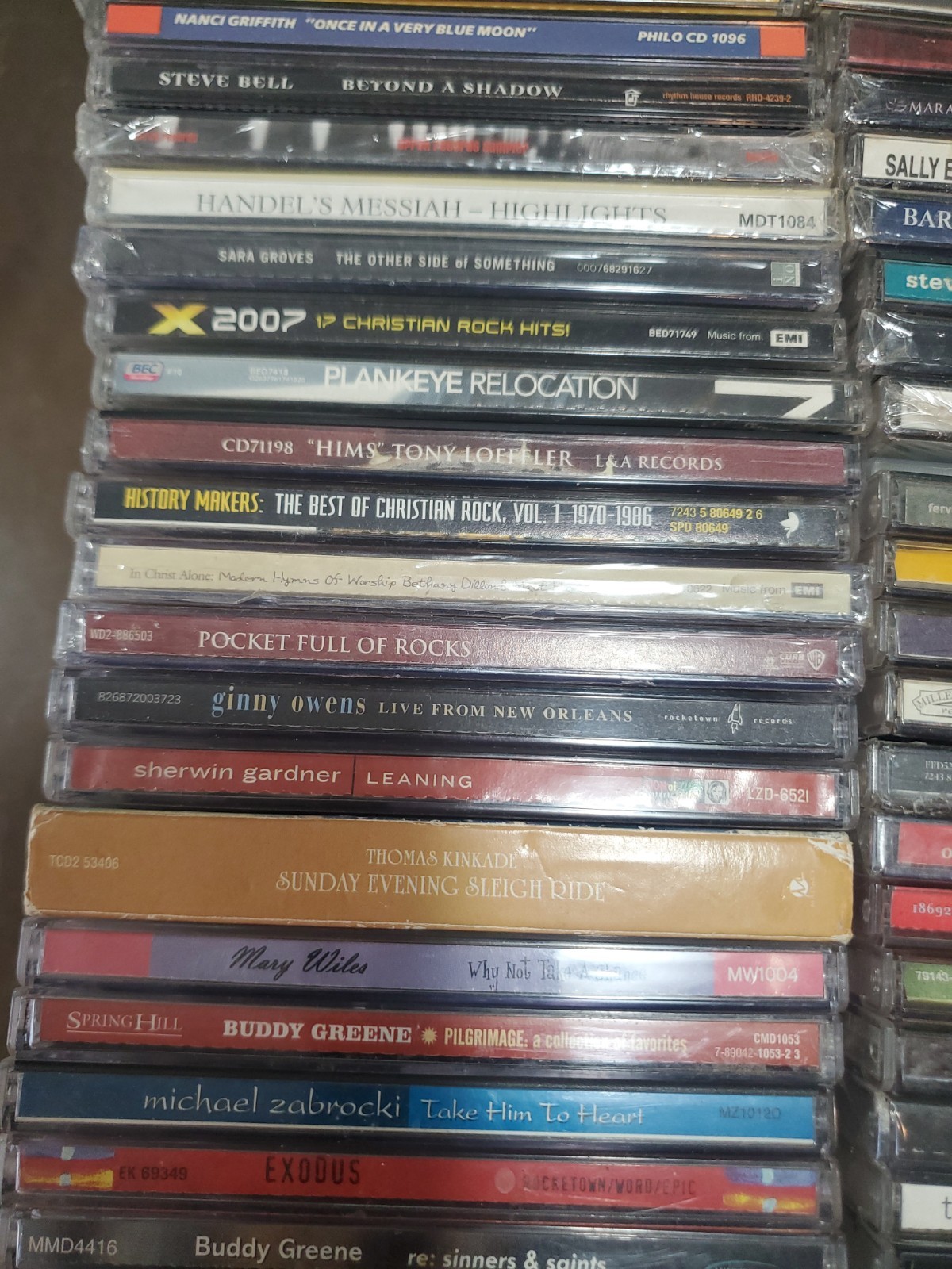 Huge Lot Of 61 Contemporary Christian CDs Religious Hymn Rock Gospel Worship Pop