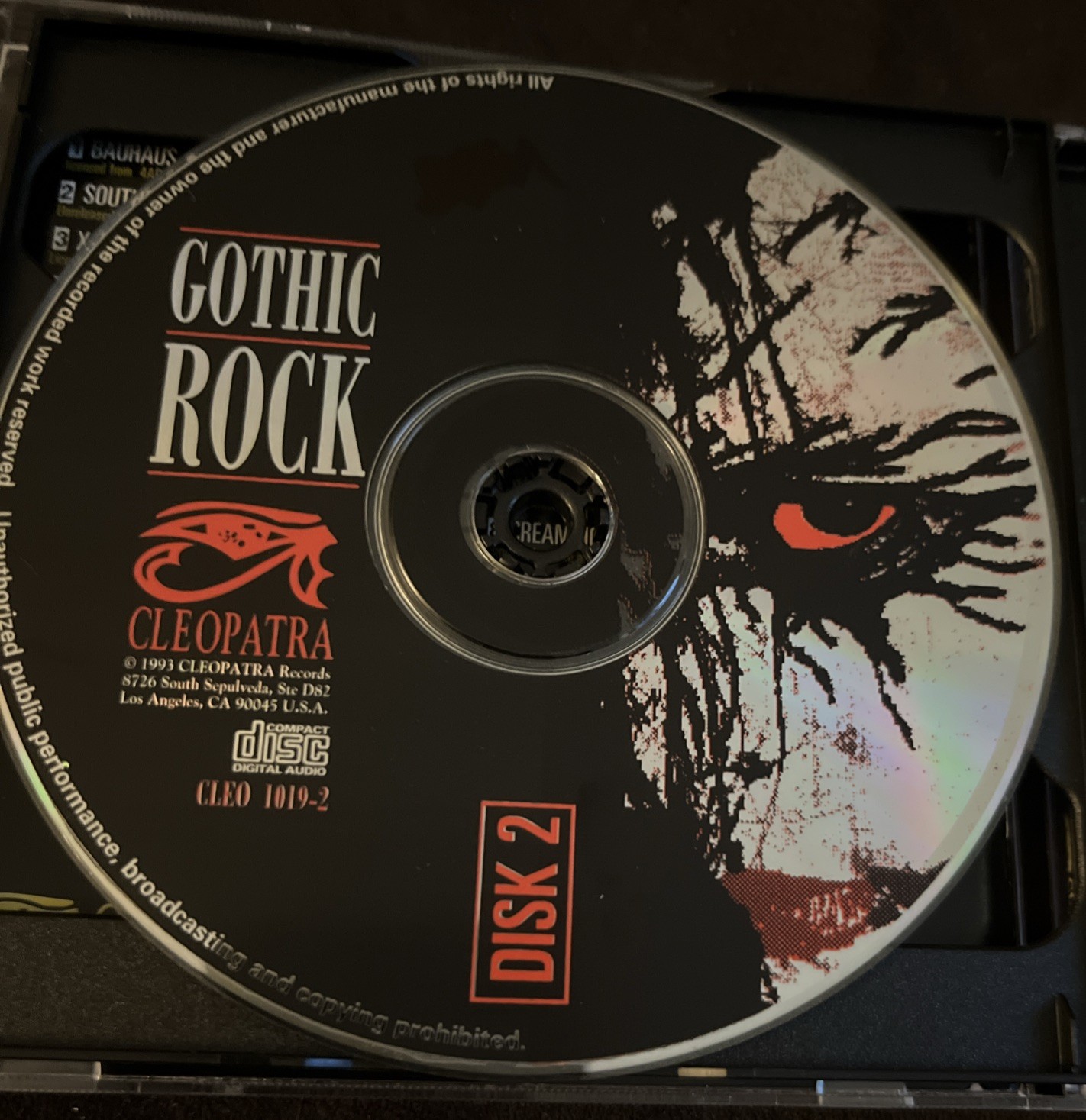 ￼ Various - Gothic Rock (2CD+Booklet) (CLEO 1019-2)1993 OUT OF PRINT/TARE/LTD ED