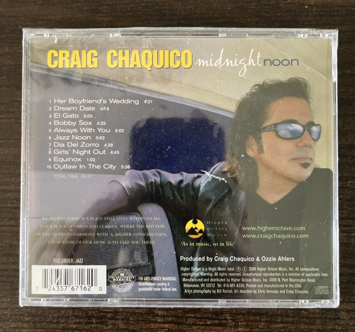 NIP Midnight Noon by Craig Chaquico (CD, 2004)