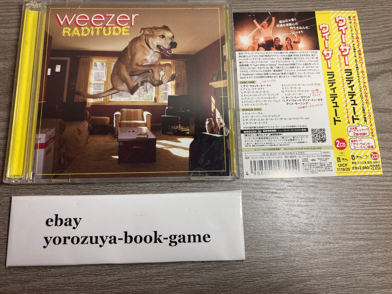 Weezer – Raditude UICF-1119 obi Japan import