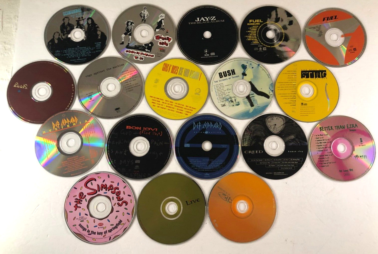 CD's Pick Choose your own-LOT #9A-Country, Rock, Rap, R&B -Combined S/H-UPDATED!