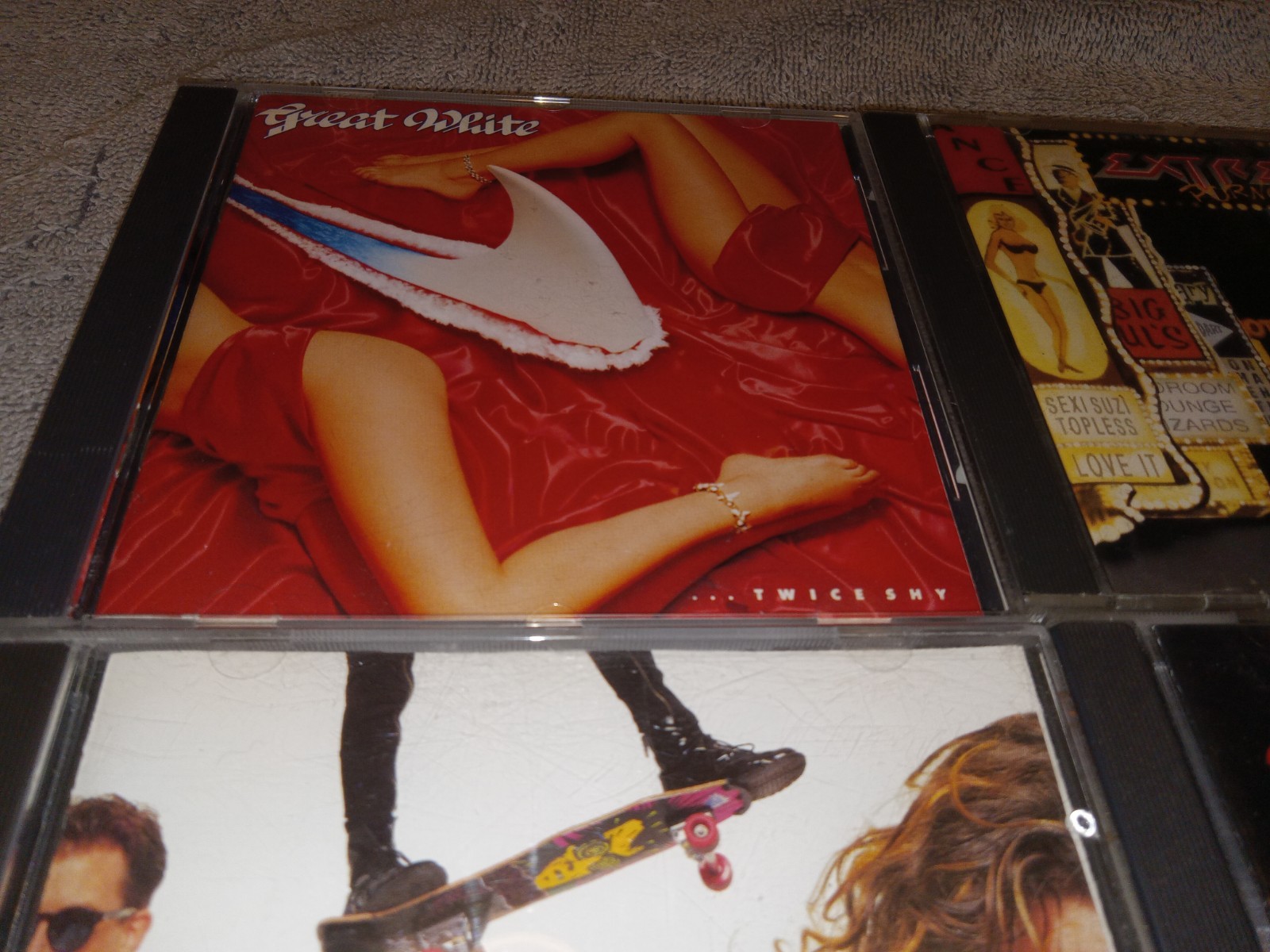 Skid Row, Great White, INXS, Extreme - 1980's Rock CD Lot