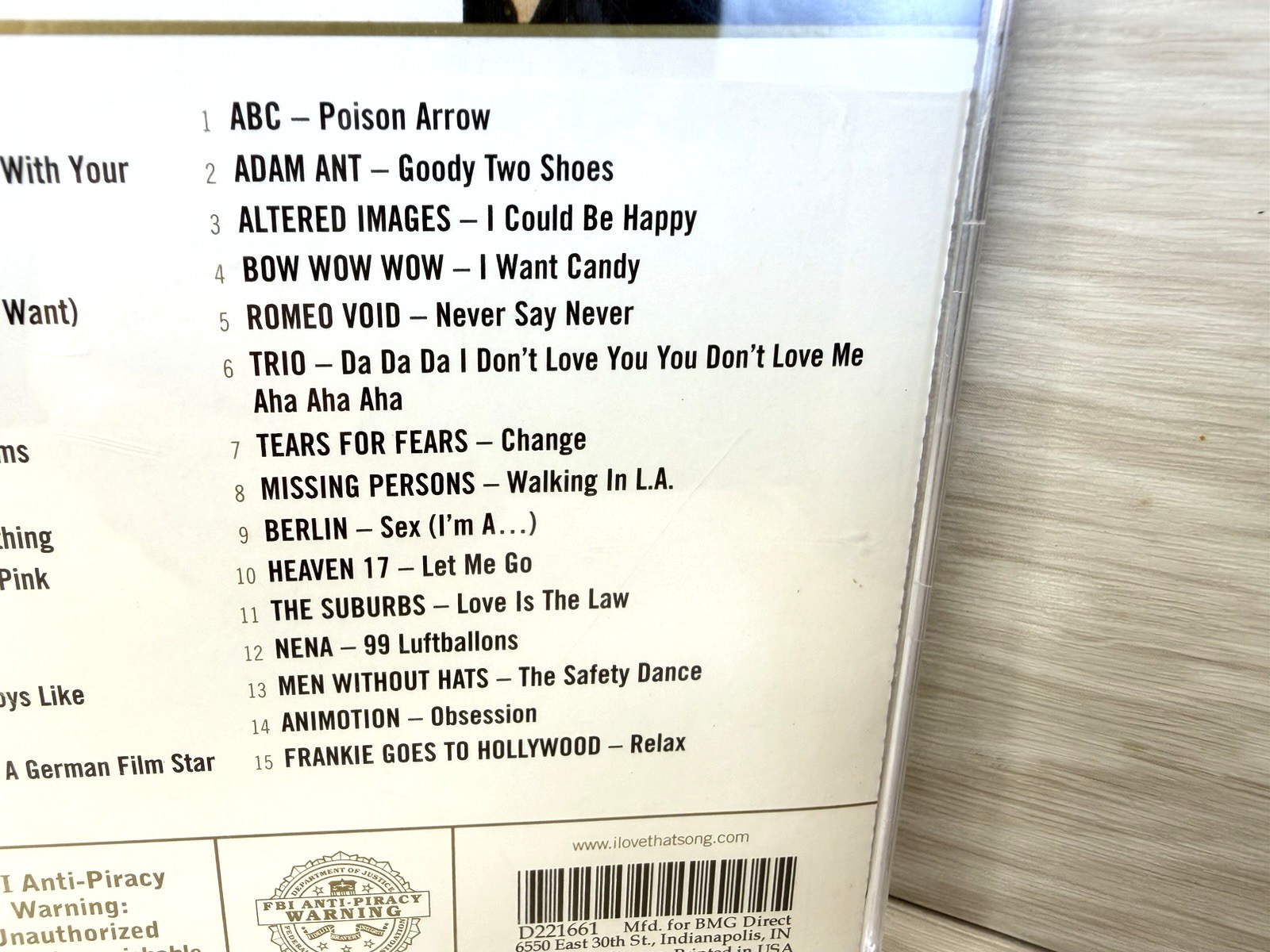 NEW WAVE GOLD 2 CD SET - Blondie, The Vapors, Soft Cell, Bow Wow Wow