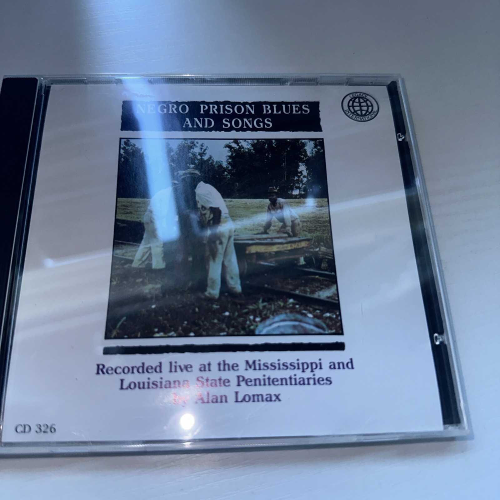 Negro Prison Blues and Songs recorded live Legacy International CD 326