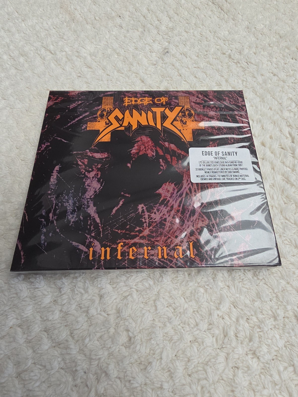 Edge of Sanity - Infernal Limited Edition Deluxe 2xCD ALBUM NEW SEALED