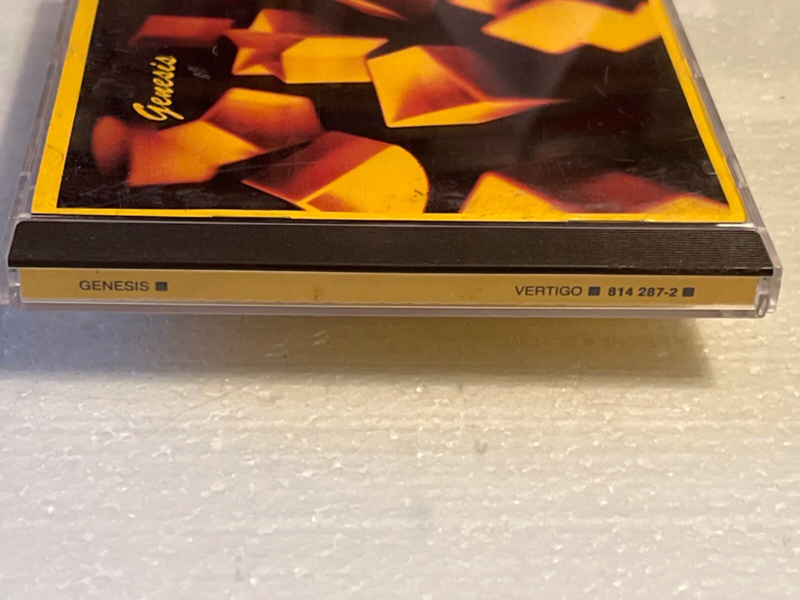 GENESIS 1983 SELF TITLED MAMA CD WEST GERMANY VERTIGO RED SPIRAL TARGET ERA