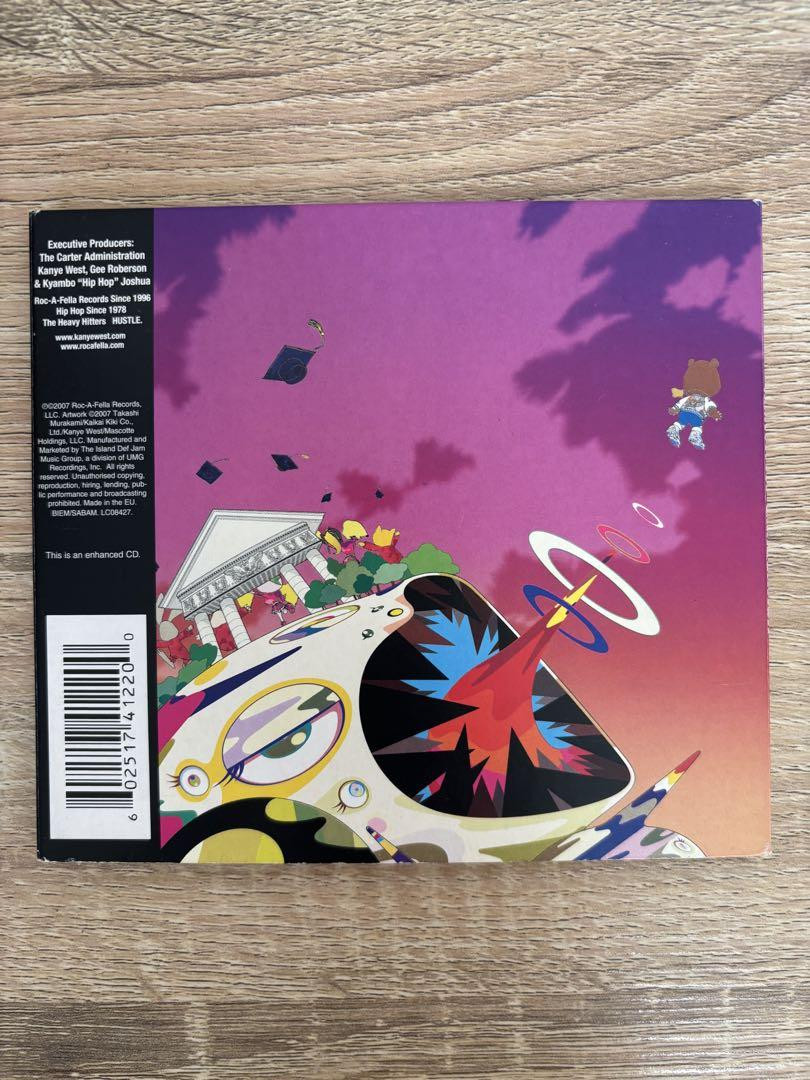 KANYE WEST Graduation CD 2 bonus tracks JAPAN Edition Limited UICD-9040 3