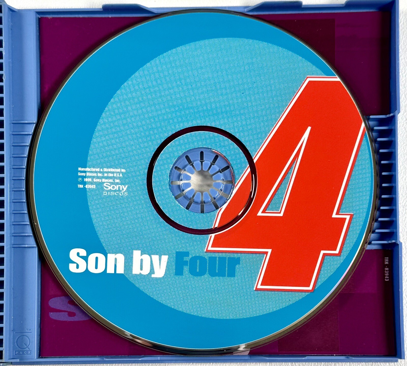 Son by Four – Self-Titled CD 1999 Sony Discos Latin Pop Salsa A Puro Dolor