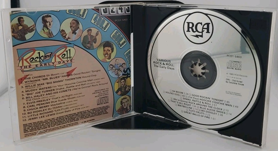 Rock and Roll: The Early Days by Various Artists (CD, 1985, RCA)