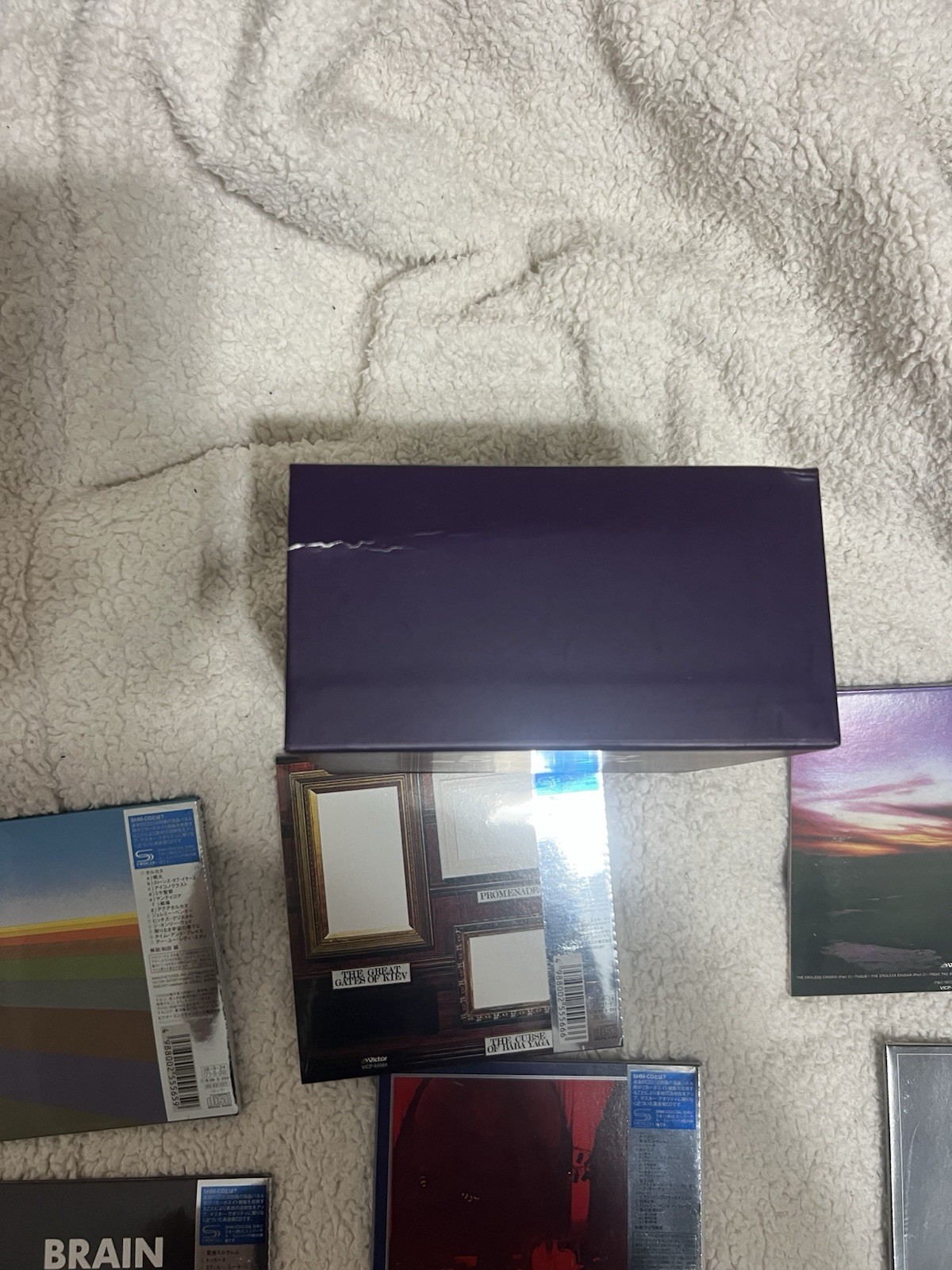 Emerson lake and Palmer Japan Obi Promo CD Box Set Complete And Authentic